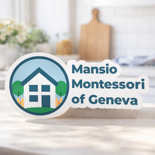 Mansio - 3" Water Bottle Sticker