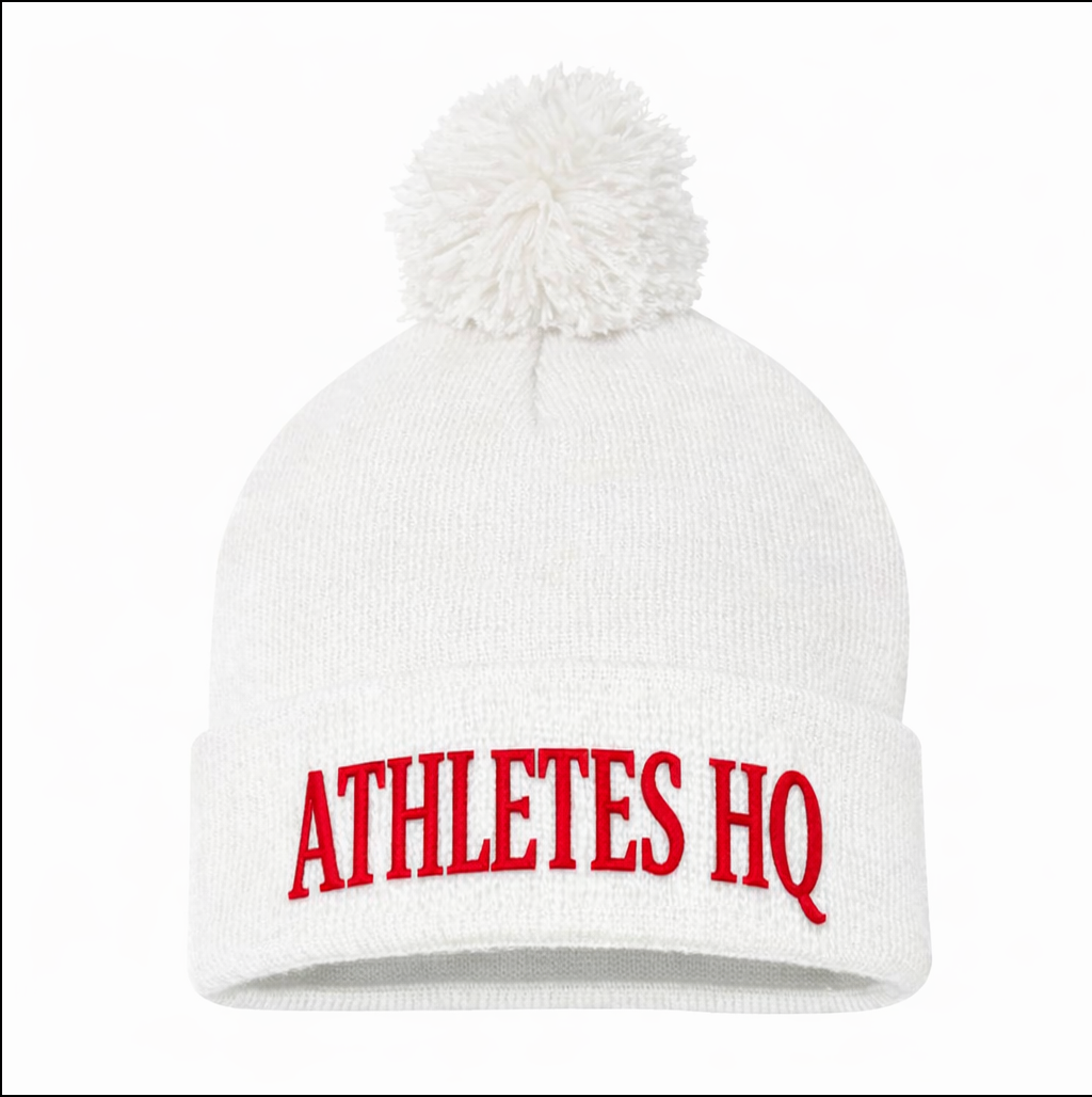AHQ - Embroidered Winter Hat