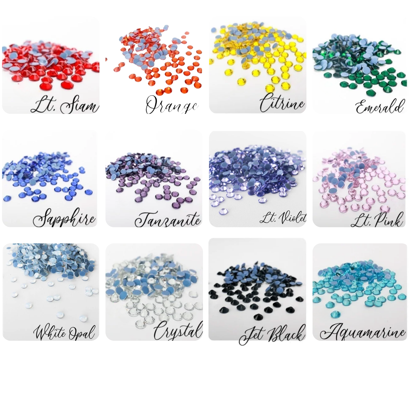 12" Custom Number - RHINESTONES