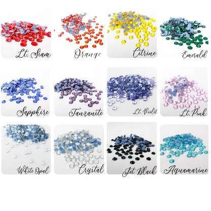 12" Custom Number - RHINESTONES