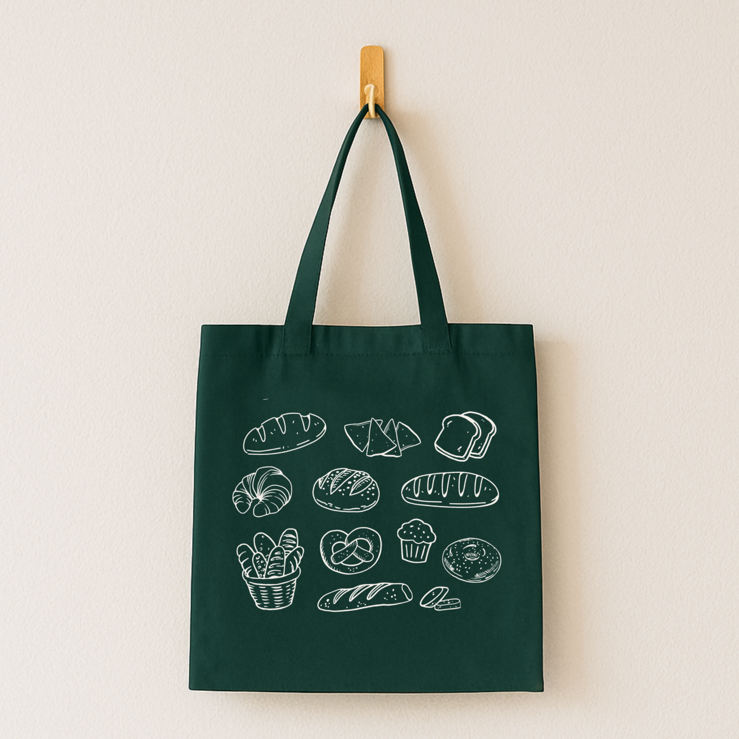 Kneaded By Christina - Bread Doodles Tote