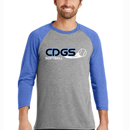 CDGS - 3/4 Sleeve Raglan Baseball Tee