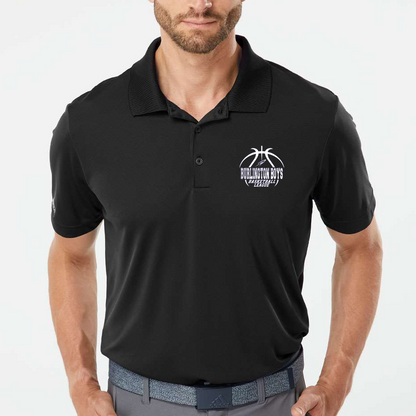 BBBL - Adidas Men's Performance Polo - BBBL or ROCKETS Logo