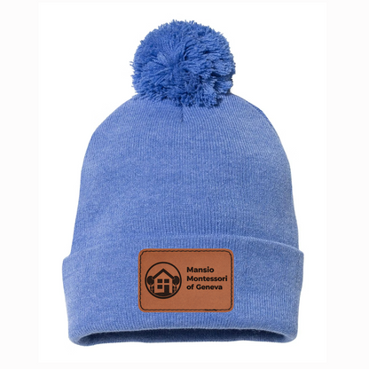 Mansio - Winter Beanie w/ Leather Patch